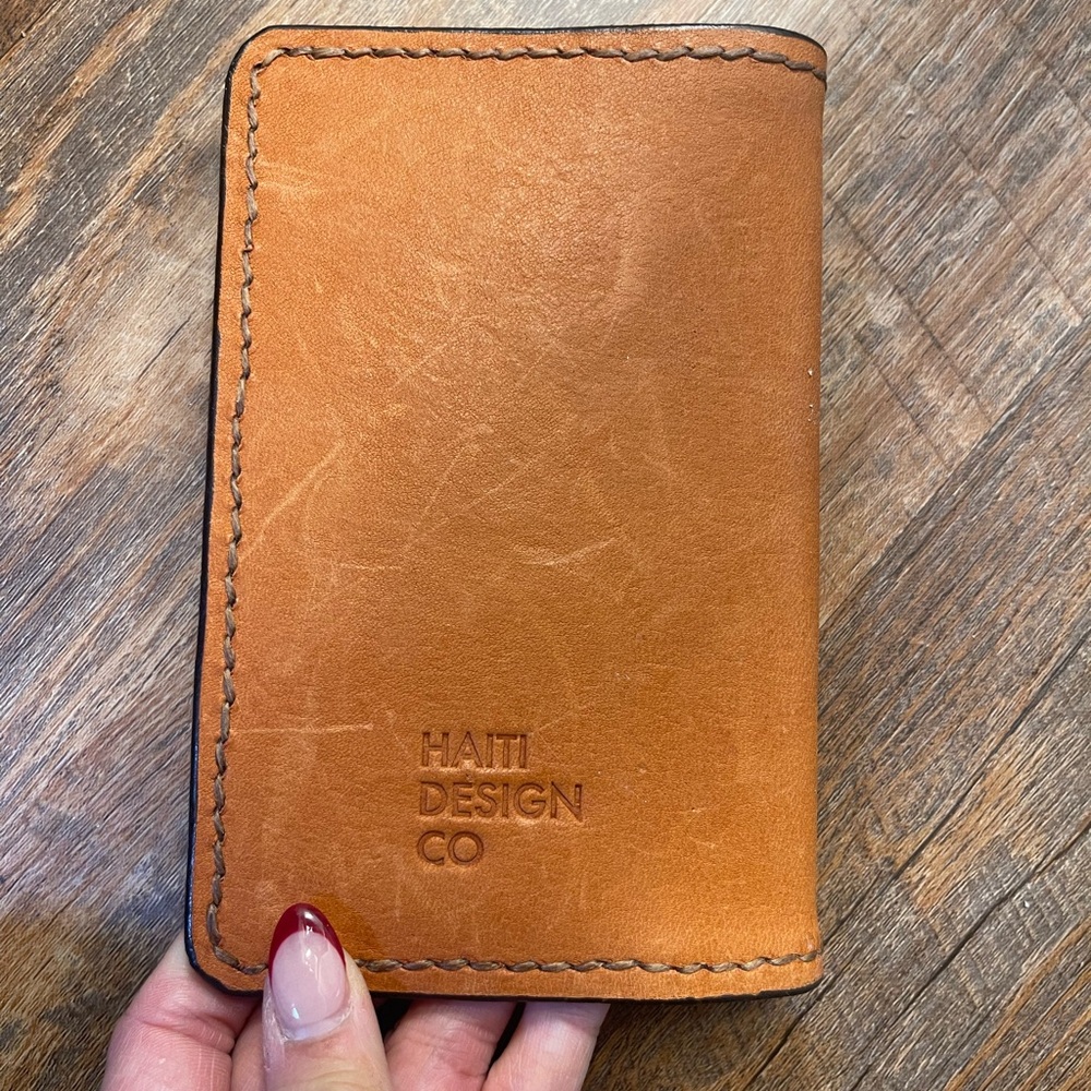 Brown Leather Card Holder
